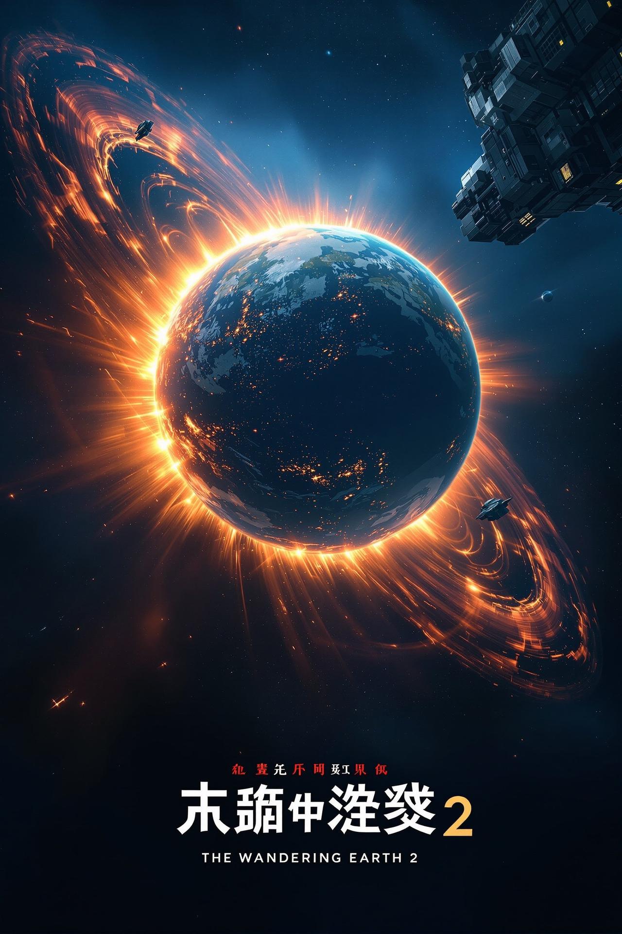 影片《流浪地球2》海报