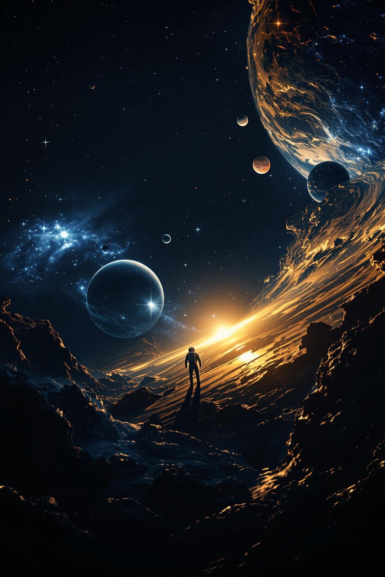 影片《星际穿越》海报